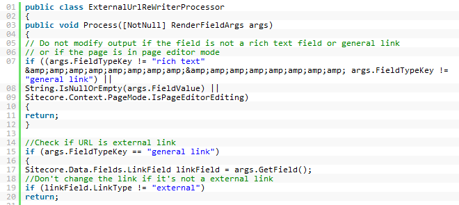 Step 2-1: Track all external links with a custom processor