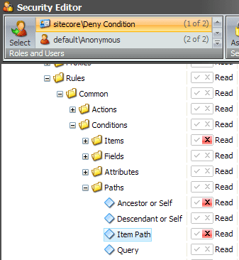 Sitecore Rules Engine: How to remove conditions and actions