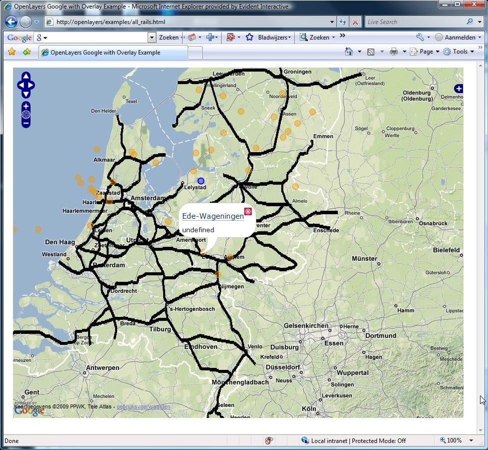 GoogleMap Openlayers WMS