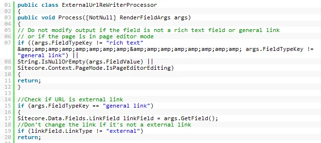Step 2-1: Track all external links with a custom processor