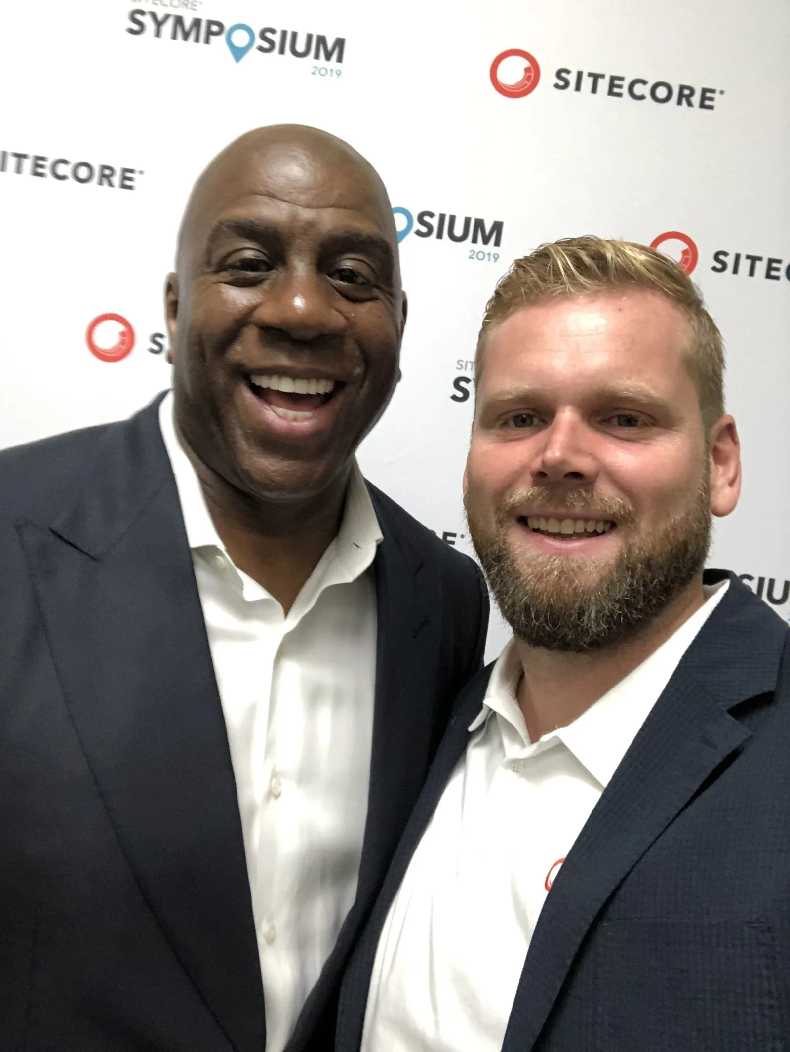 And let's not forget about the legendary keynote from Earvin "Magic" Johnson, which I also had the pleasure to meet.