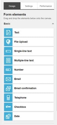 Forms uses platform bot detection to verify if input is from human