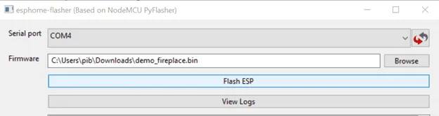 The ESP will be flashed now, you can follow the progress in the console window. When finished writing the firmware the ESP…