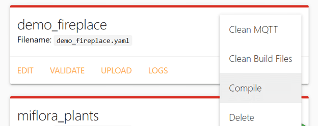 ESP home will now compile your firmware. After the compilation is finalized you can download the firmware. Download and…