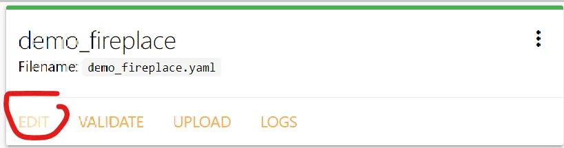 Scroll to the bottom of the editor and add following configuration.