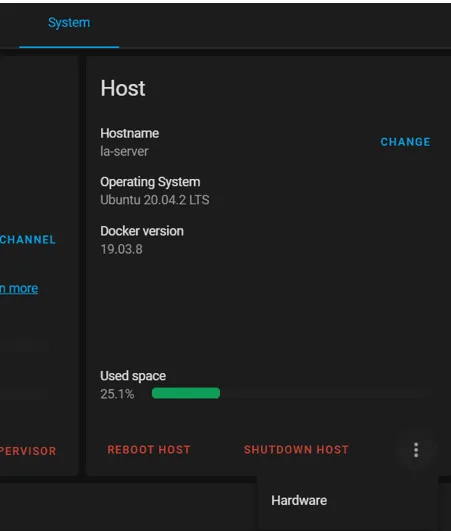 You should now have the USB device path and you also have the network key from Zwave2Mqtt. It’s time to install the Z-Wave…