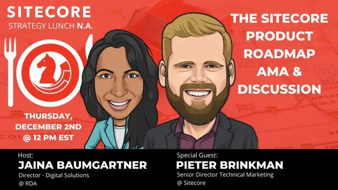 Guest speaker Sitecore Strategy Lunch